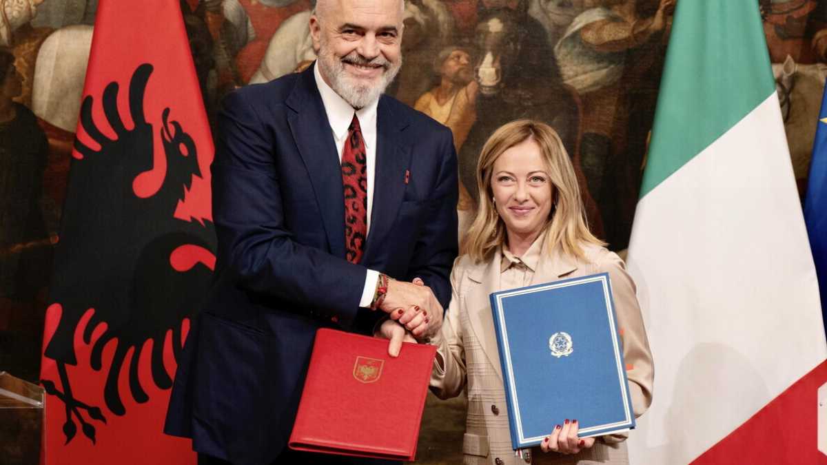 Immagine di Edi Rama: "Nel Pd sono pazzi e senza ricette sui migranti. La sinistra è la garanzia di Meloni"