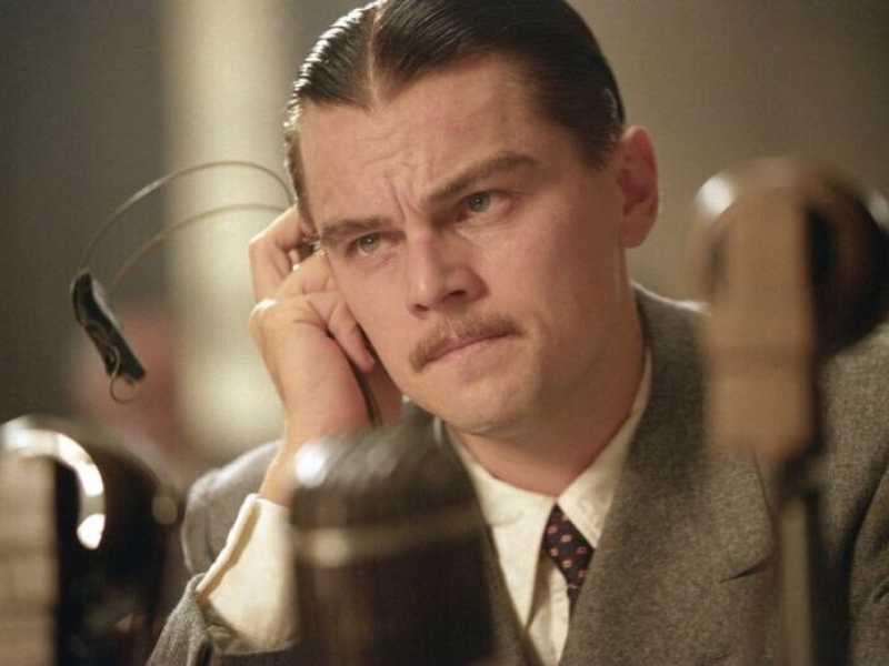 Leonardo Di Caprio in The Aviator, film del 2004 di Martin Scorsese&nbsp;<br />