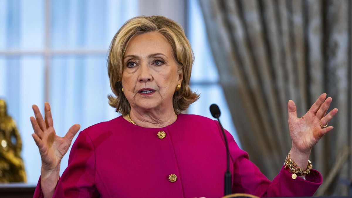 Immagine di Un cessate il fuoco prematuro avvantaggia Hamas, dice Hillary Clinton