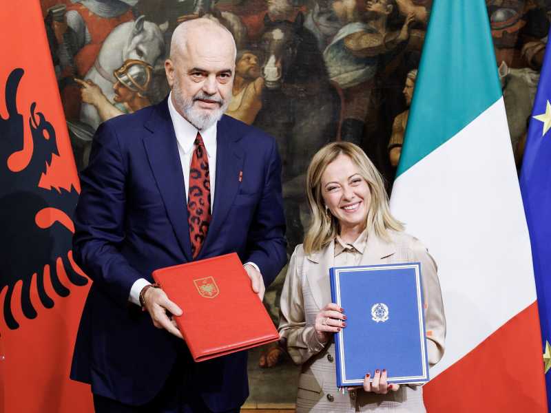 L’Ue dà l’ok all’accordo con l’Albania per la gestione dei migranti