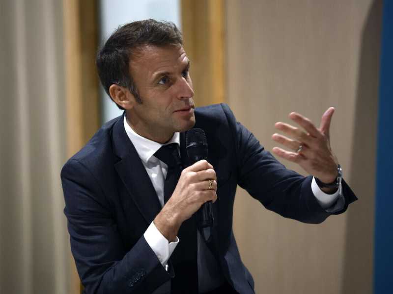 Macron - foto Ansa 