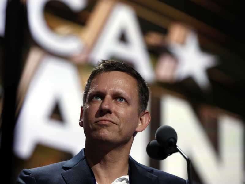 Peter Thiel (AP Photo/Carolyn Kaster)&nbsp;<br />