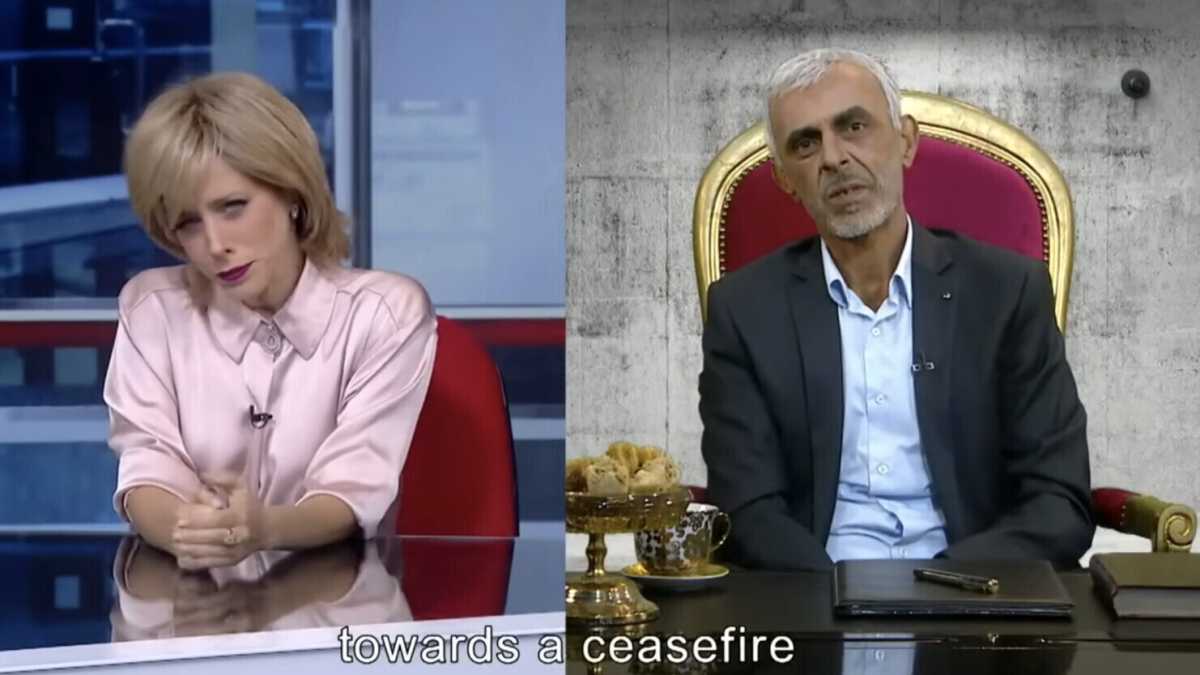 Immagine di L’intervista satirica della Bbc al leader di Hamas Sinwar