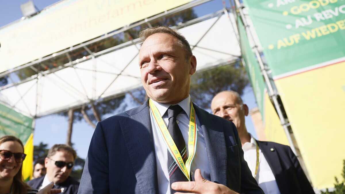 Immagine di Lollobrigida all'evento del Foglio: "Ripensare la sicurezza alimentare, per non essere alla mercè di dittatori come Putin"