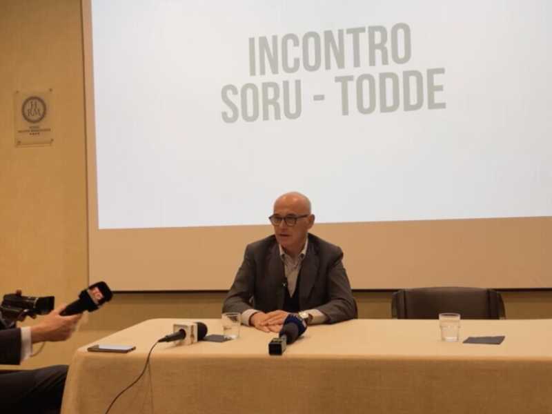 Screenshot dalla Pagina Fb Renato Soru