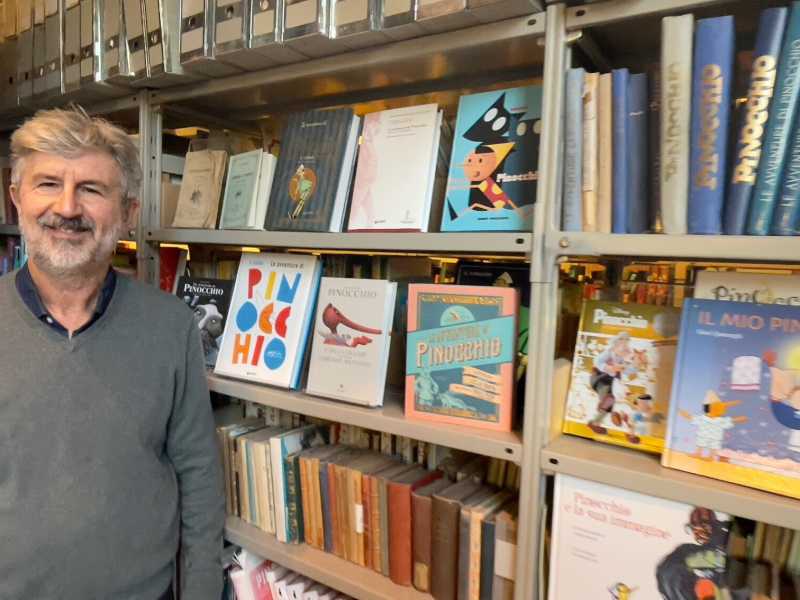 Aldo Cecconi, nell’archivio tra i misteri di Pinocchio e Salgari
