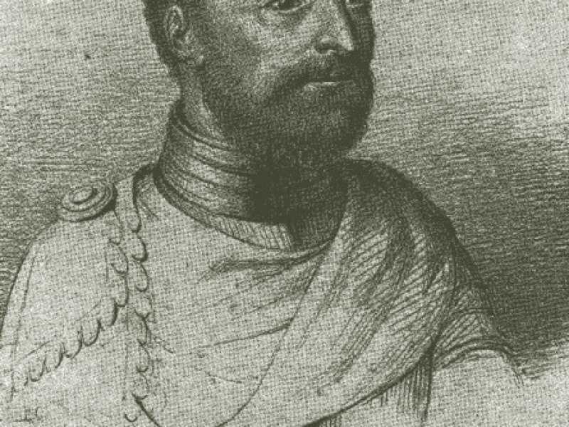 Ritratto che la tradizione vuole di Antonio Pigafetta (Biblioteca civica Bertoliana, Collezione Marasca, Vicenza)&nbsp;<br />