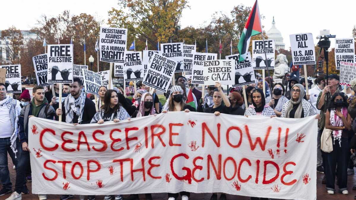 Immagine di Chi vuole il genocidio è Hamas, che vuole cancellare Israele dalla mappa
