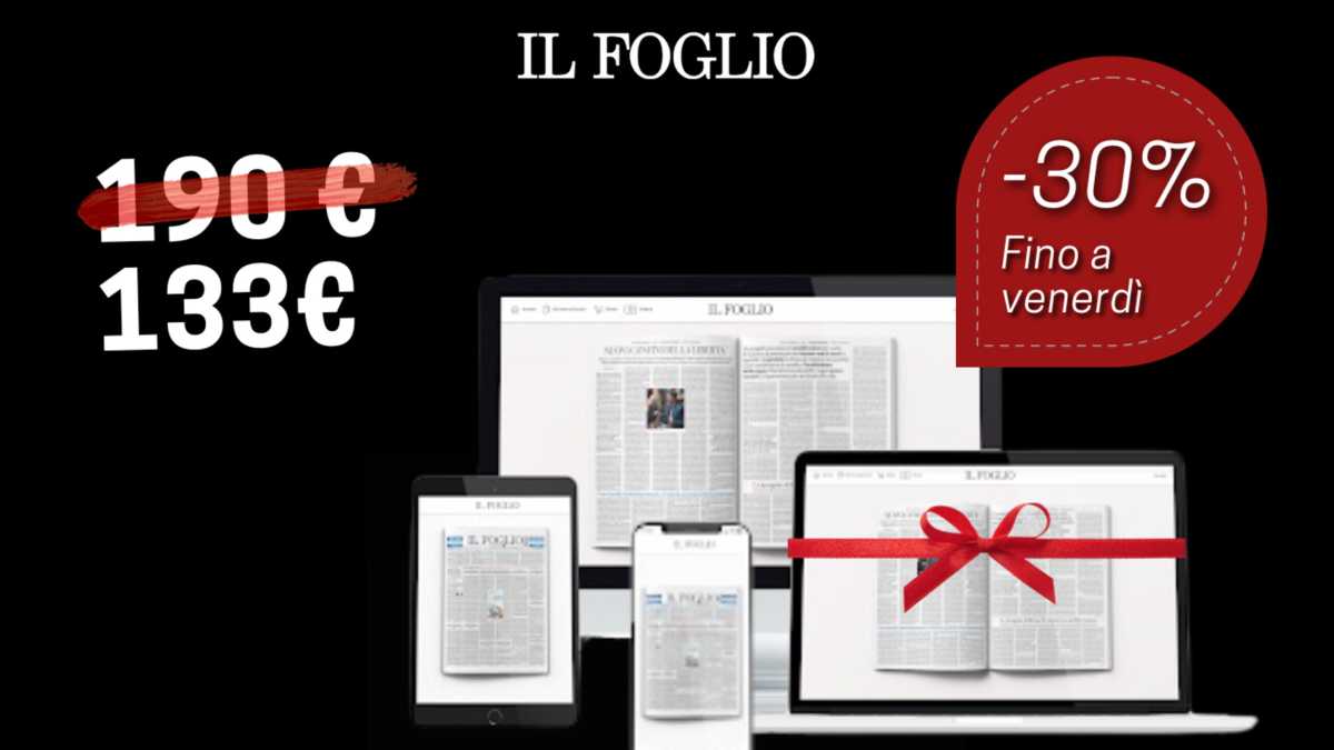 Immagine di Il Black Friday del Foglio