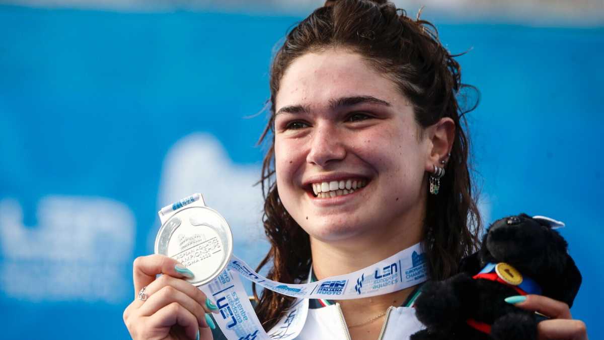 Immagine di Benedetta Pilato, nuotatrice fuori sede