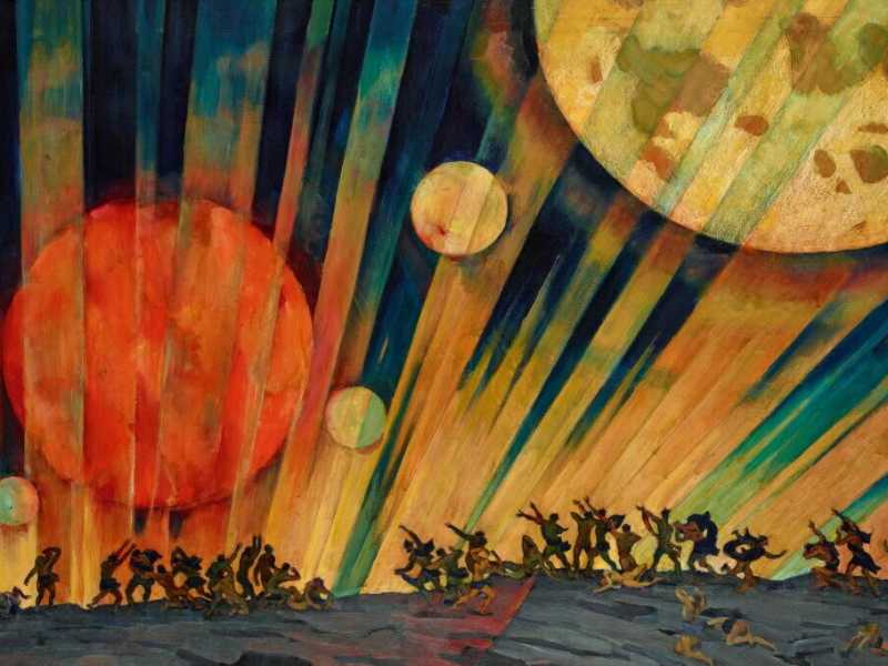 Konstantin Yuon, Nuovo pianeta (1921)&nbsp;<br />