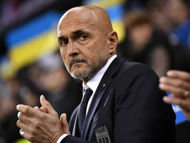 Il ct dell'Italia Luciano Spalletti (foto Ap, via LaPresse)