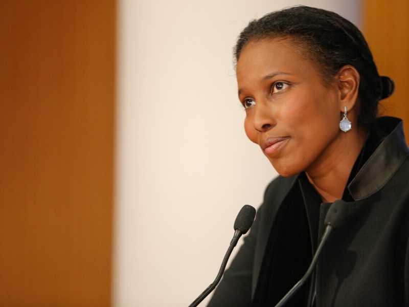 Ayaan Hirsi Ali (foto di Christian Marquardt/Getty Images)<br />