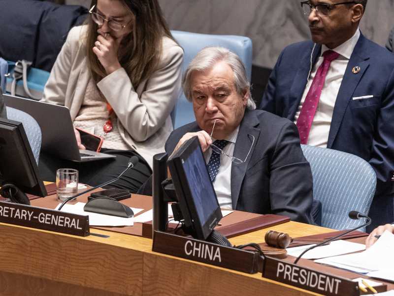 Antonio Guterres (foto Lev Radin/Pacific Press/LightRocket via Getty Images)&nbsp;<br />