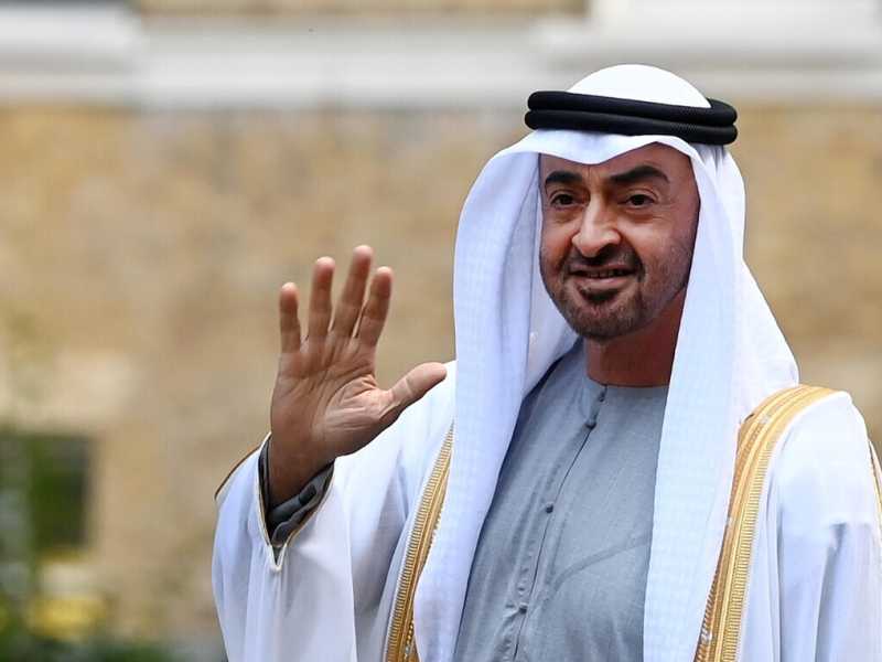  Mohammed bin Zayed Al Nahyan, presidente degli Emirati Arabi Uniti - foto Ansa