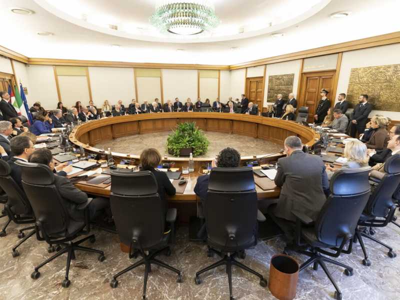 Una seduta del plenum del Csm (foto Ansa)