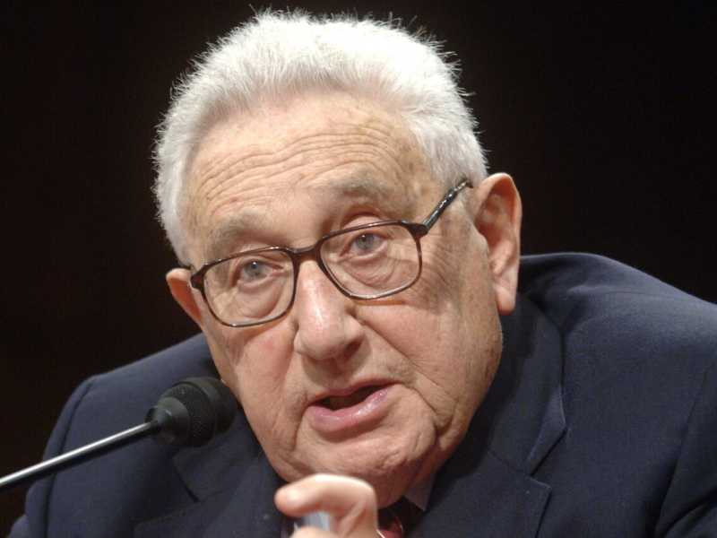  Henry Kissinger (foto LaPresse)