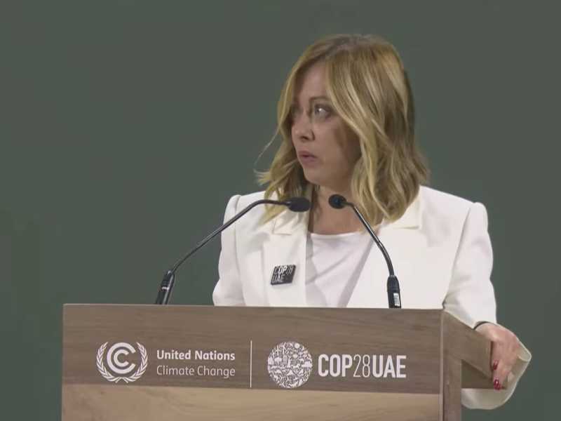 &nbsp;Screen dal video di Palazzo Chigi su Youtube