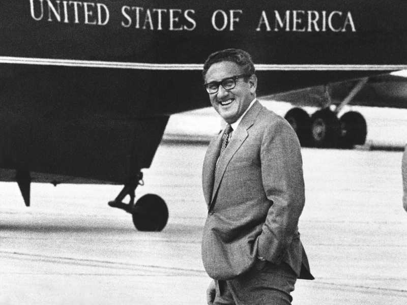 Henry Kissinger (foto Ap, via LaPresse)