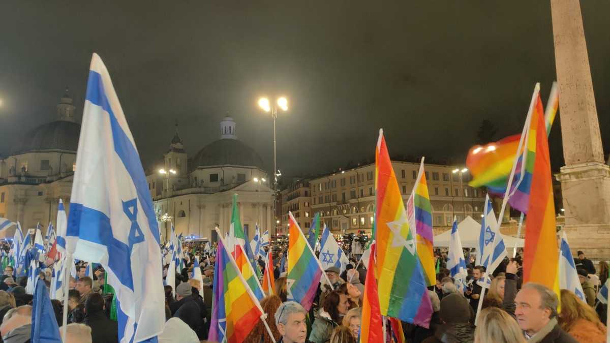 Immagine di Contro l’odio antisemita tutti i partiti in piazza (tranne Verdi e Sinistra italiana)
