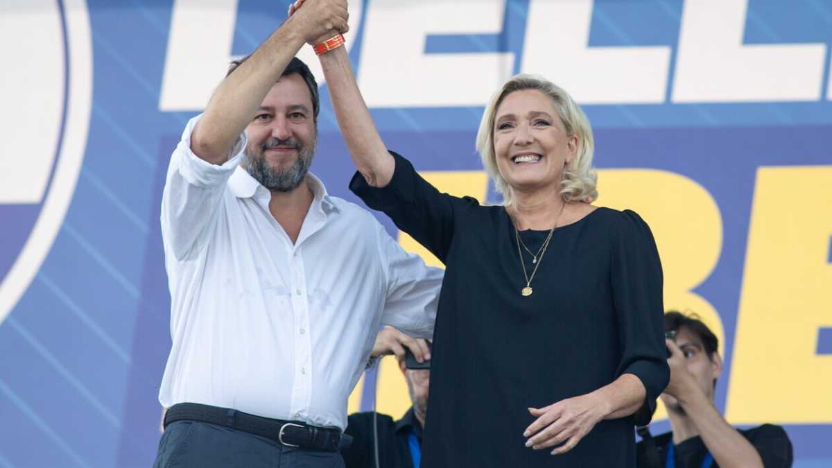 Immagine di Alle Europee i sovranisti di Salvini superano i conservatori di Meloni, dicono i sondaggi