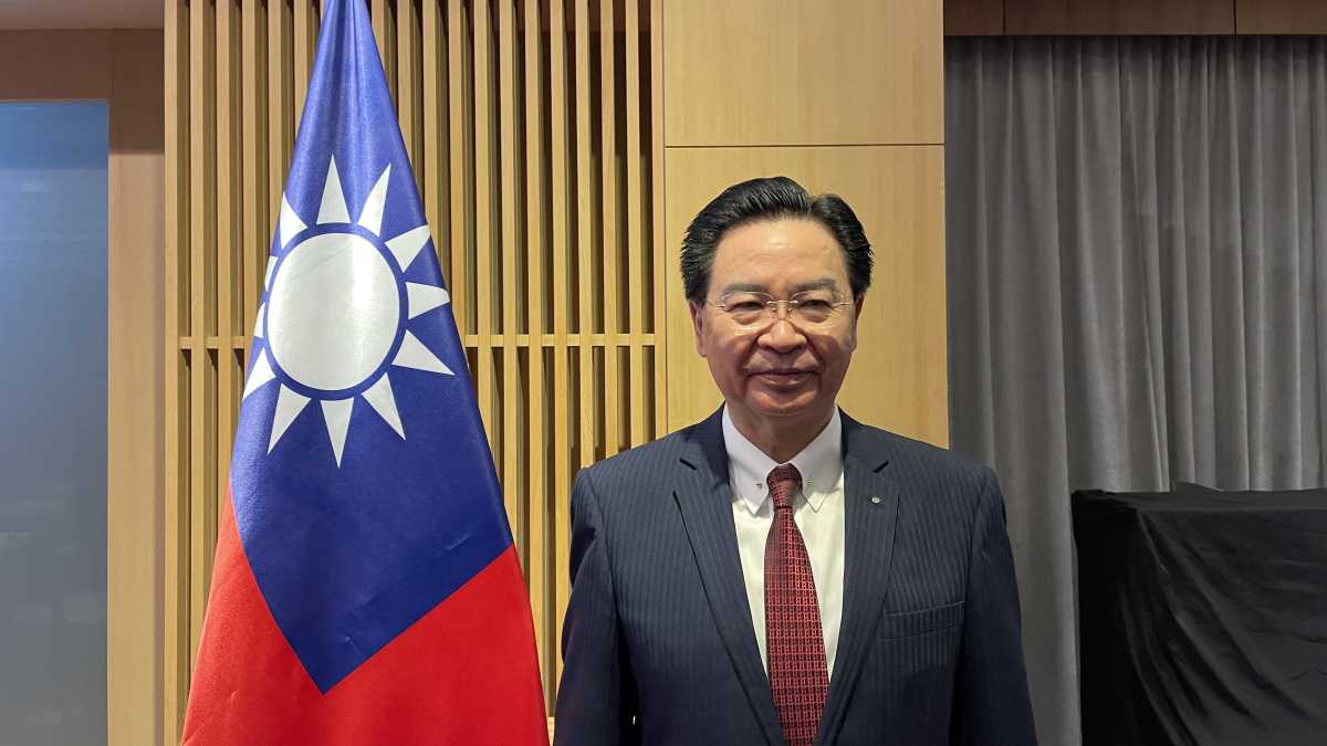 Immagine di Il ministro degli Esteri Joseph Wu dice all’Europa: difendere Taiwan serve a tutti