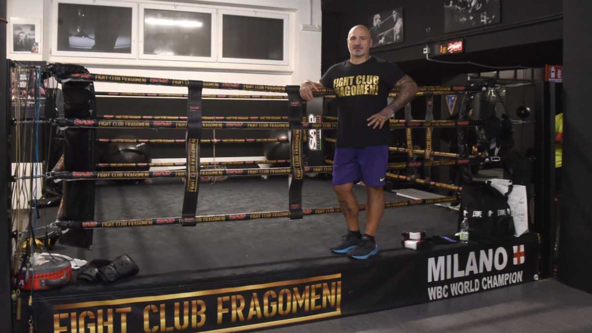 Immagine di Come è strano fare boxe a Milano
