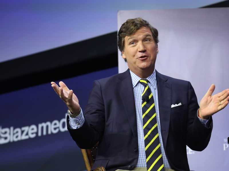 Tucker Carlson (<span style="font-family: Arial, Verdana, sans-serif; font-size: 12px;">Scott Olson / Getty Images)</span>