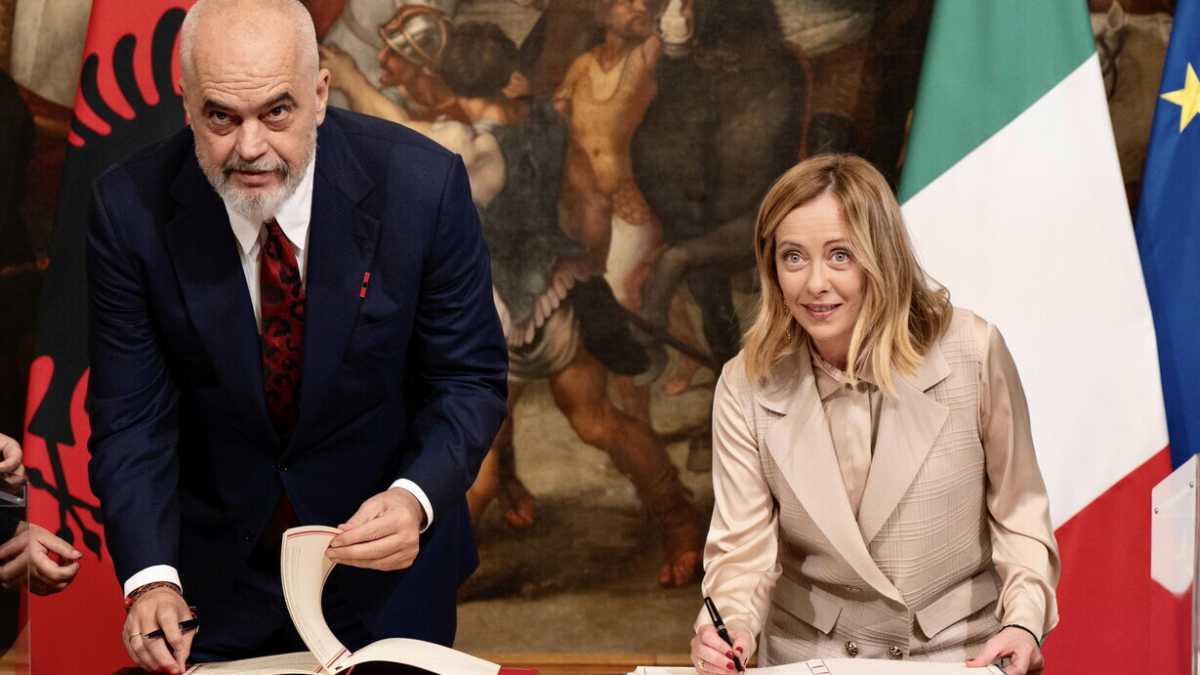 Immagine di La Corte albanese sospende la ratifica dell'accordo Rama-Meloni sui migranti