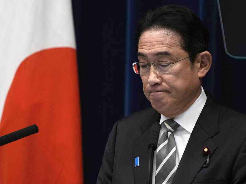 Fumio Kishida, il presidente del Giappone - foto Ansa