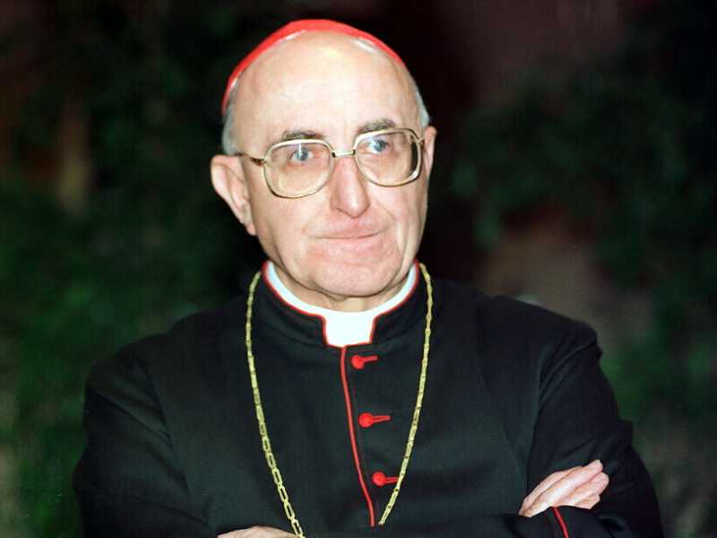  Il caridnale Giacomo Biffi - foto Ansa