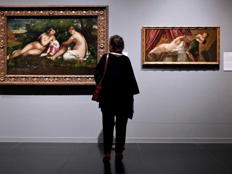 La mostra "Tintoretto - A Star was born" tenutasi nel 2017 a Colonia, in Germania (Ansa)