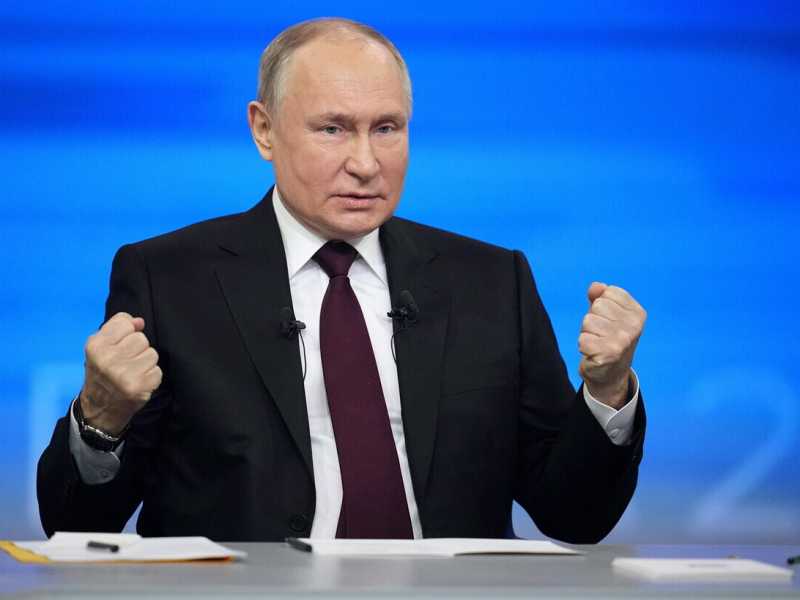 &nbsp;Vladimir Putin - foto Ansa