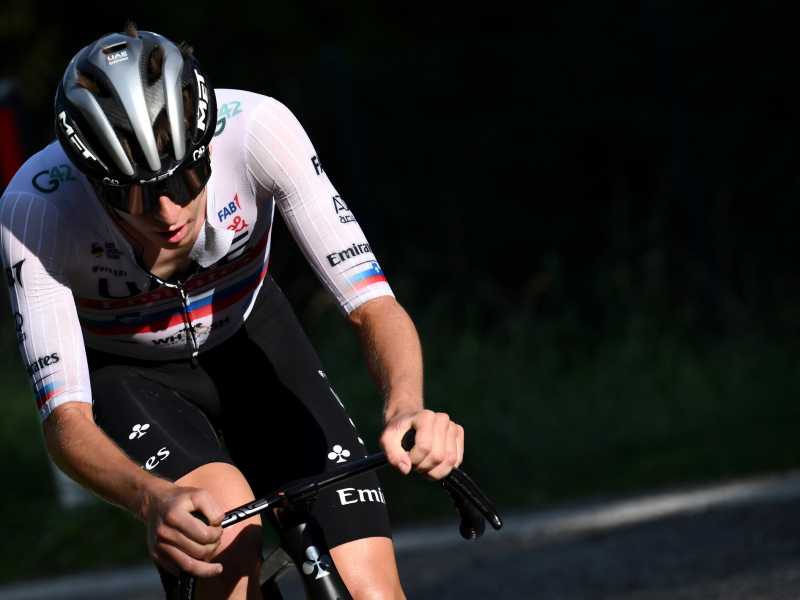 Tadej Pogacar (foto Getty Images)