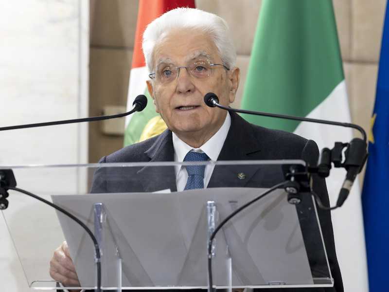  Sergio Mattarella - foto Ansa