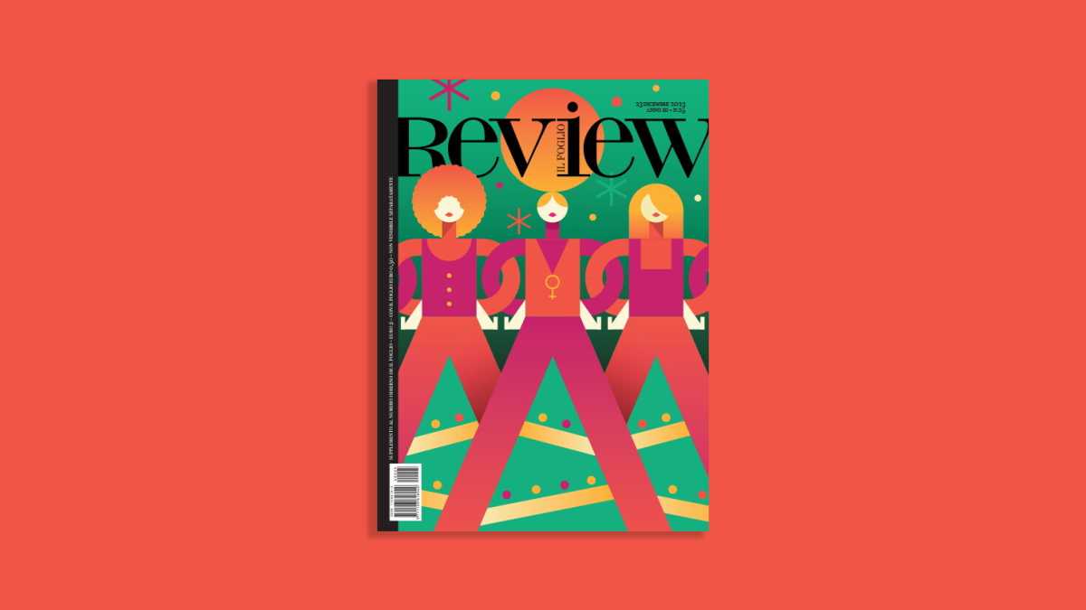 Immagine di La copertina del Foglio Review raccontata da Francesco Poroli