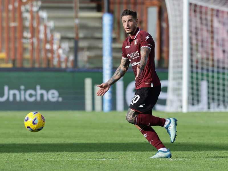 Il terzino destro della Salernitana Pasquale MAzzocchi (foto LaPresse)