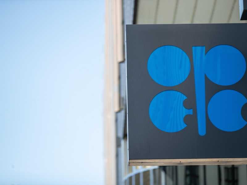 Logo dell'Opec - foto Ansa