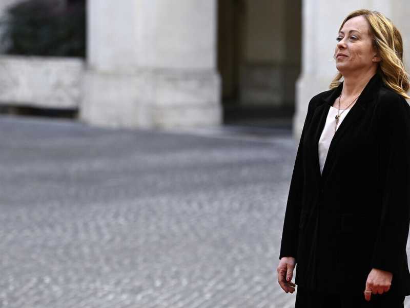  Giorgia Meloni - foto Ansa