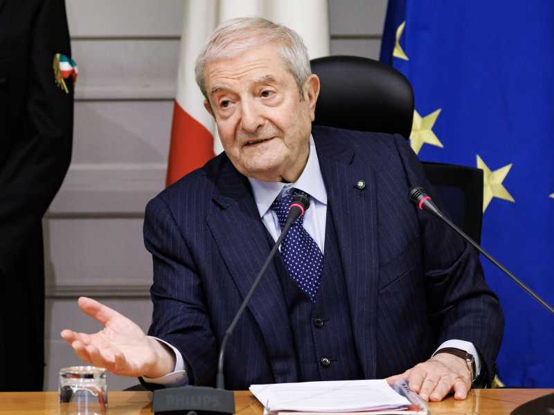 Augusto Barbera, presidente della Corte costituzionale (LaPresse)&nbsp;<br />