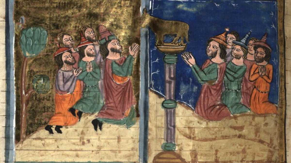 Immagine di L’idolo d’oro della Bibbia e il segno di una "colpa" che permane: un libro