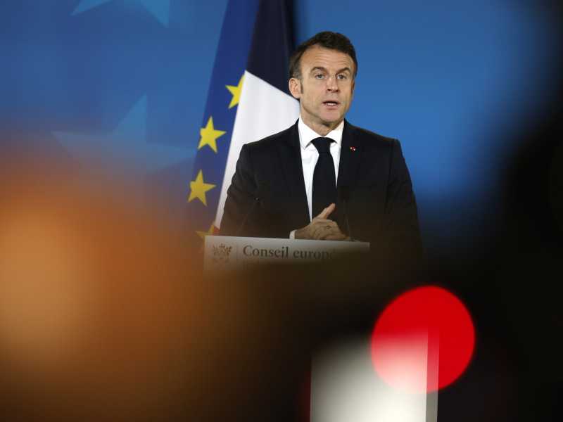 Emmanuel Macron (LaPresse)
