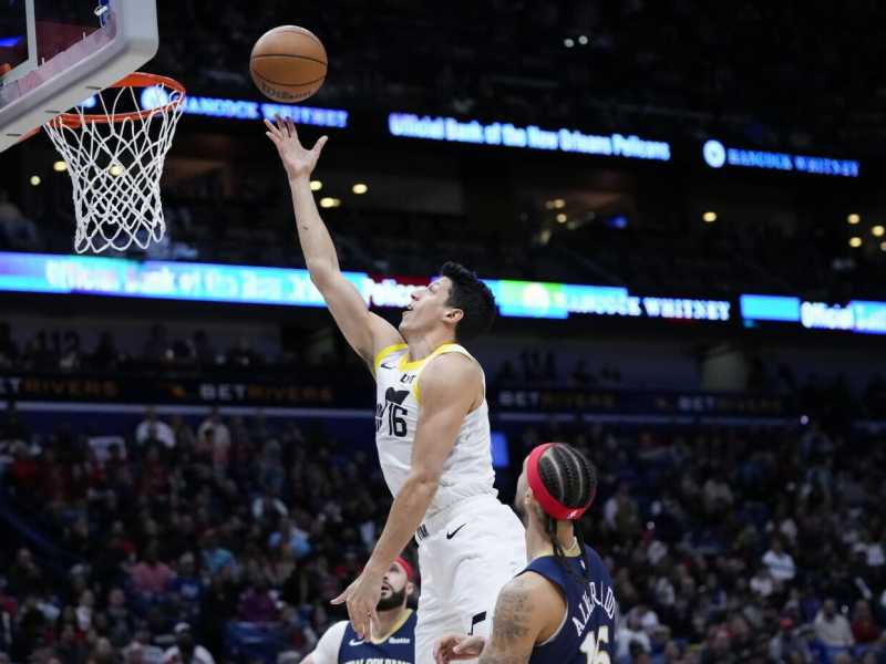 Simone Fontecchio (foto Ap, via LaPresse)