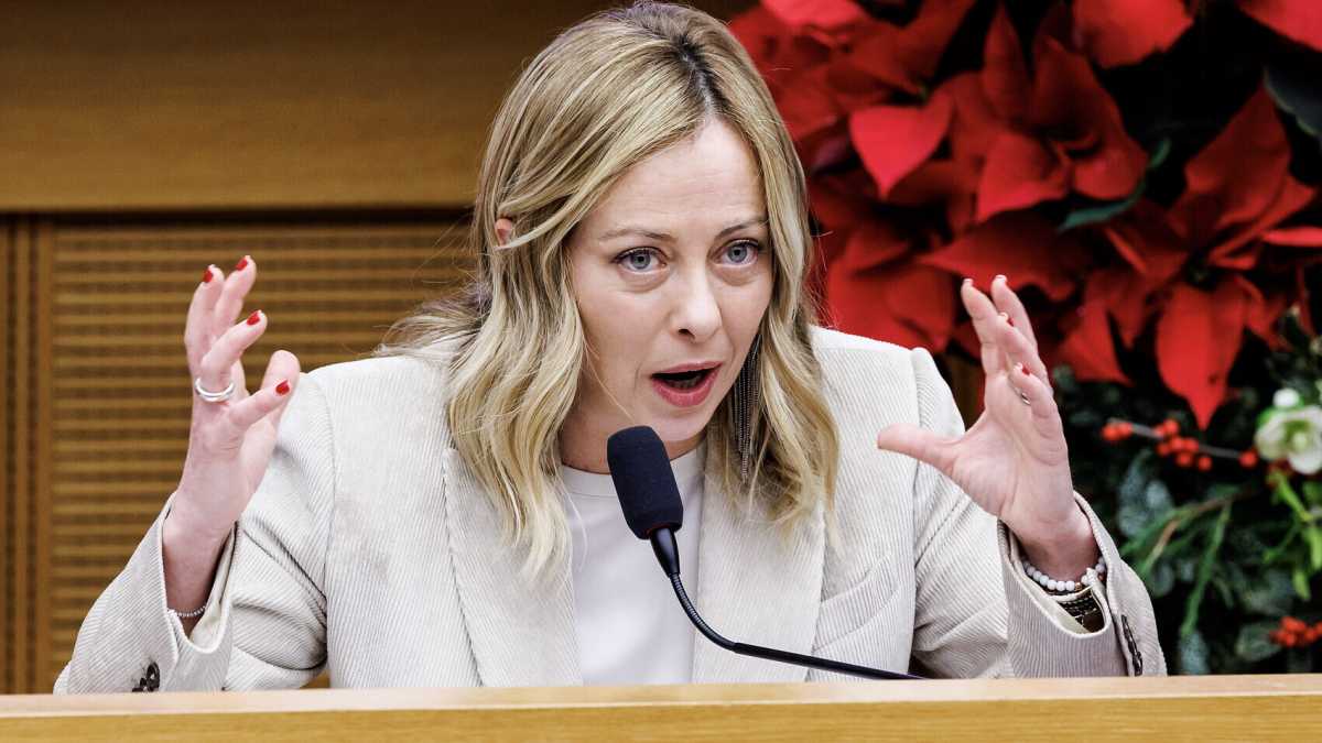 Immagine di La forza di Meloni in versione Hannibal Lecter