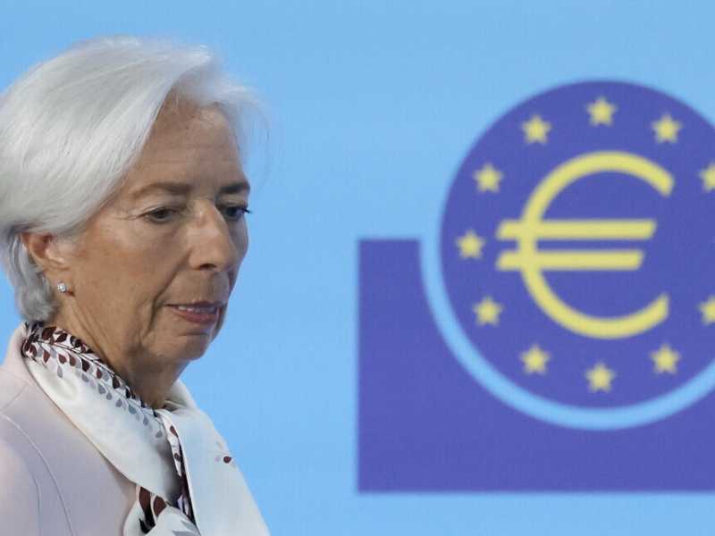&nbsp;La presidente della Bce Christine Lagarde - foto Ansa