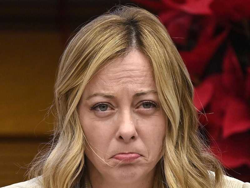  Giorgia Meloni - foto Ansa