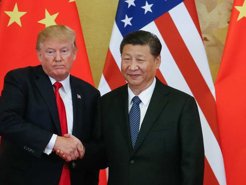 &nbsp;Donald Trump e Xi Jinping - foto Ansa