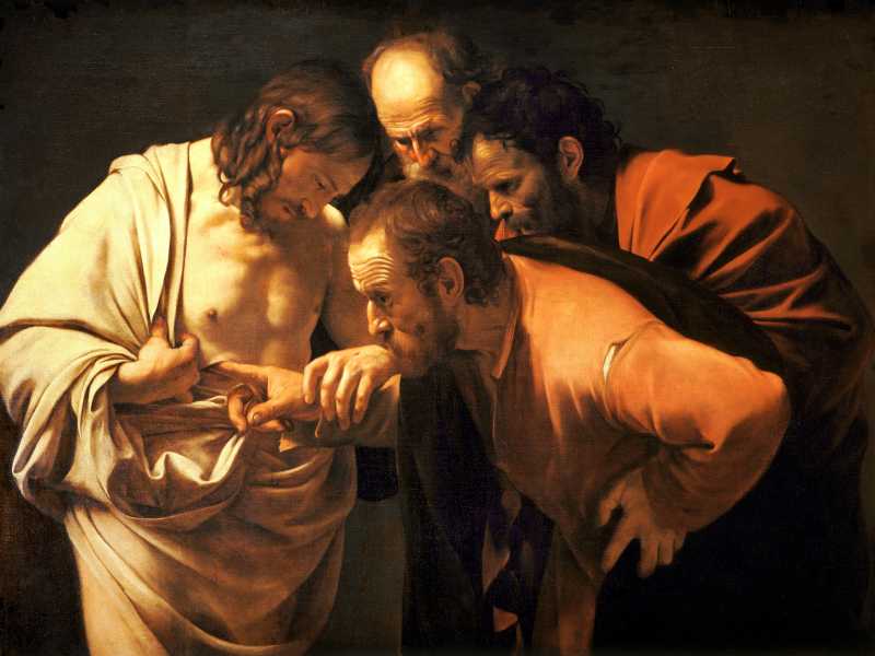  Morte e resseruzione di Cristo, Caravaggio - foto Wikipedia 
