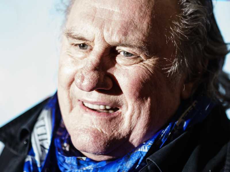 &nbsp;G&eacute;rard Depardieu - foto Ansa