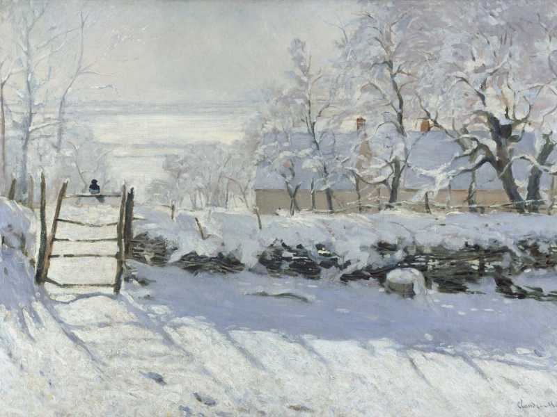 Claude Monet, "La gazza" (Wikipedia)